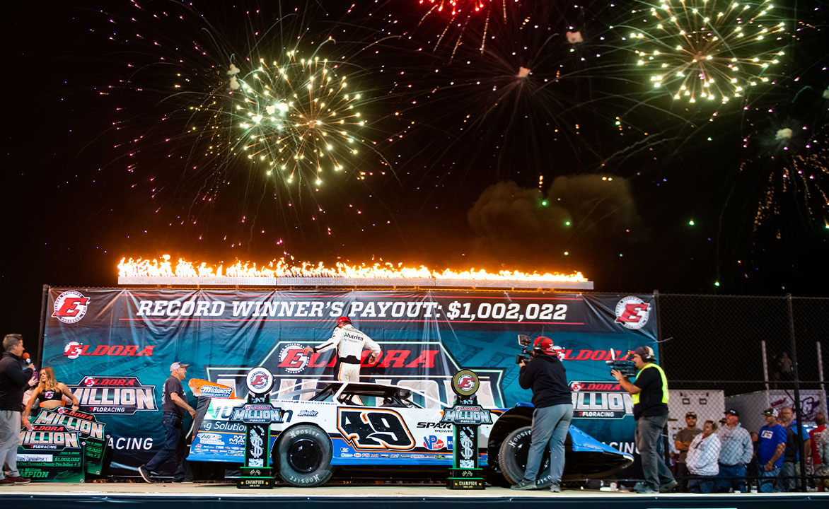 Jonathan Davenport wins the Eldora Million