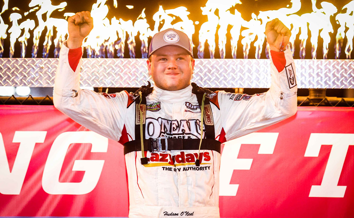 Hudson O'Neal wins at Eldora