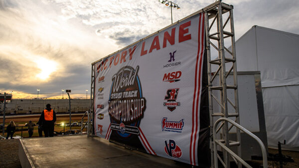 World Short Track Championship Victory Lane