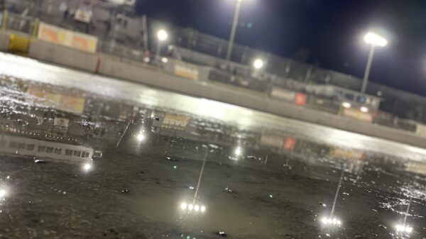 Rain at Volusia Speedway Park