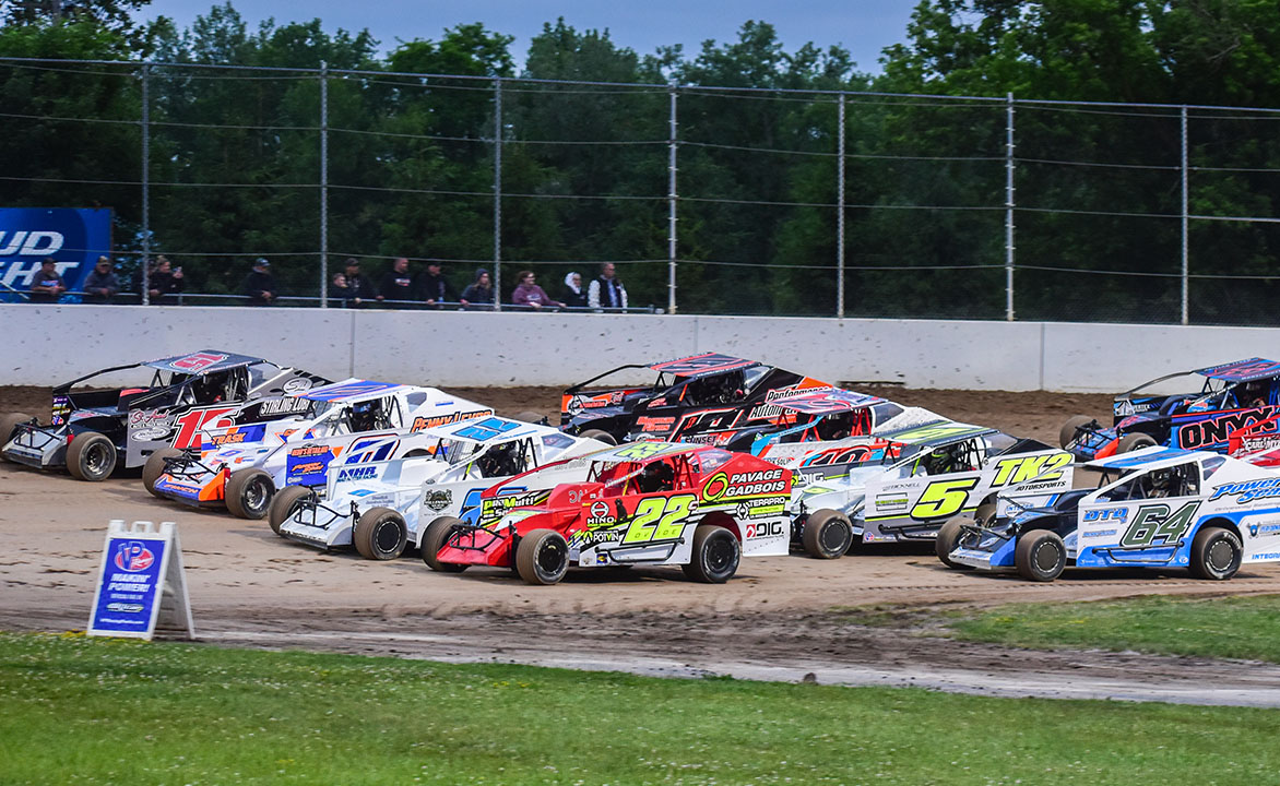 Four-Wide at Weedsport